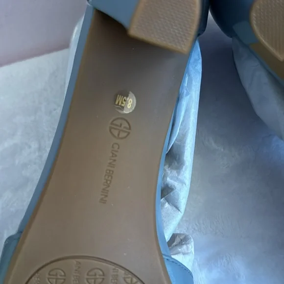 Giani Bernini Womens Claraa Open-Toe T-Strap Dress Sandals Size 8.5 - Picture 10 of 13